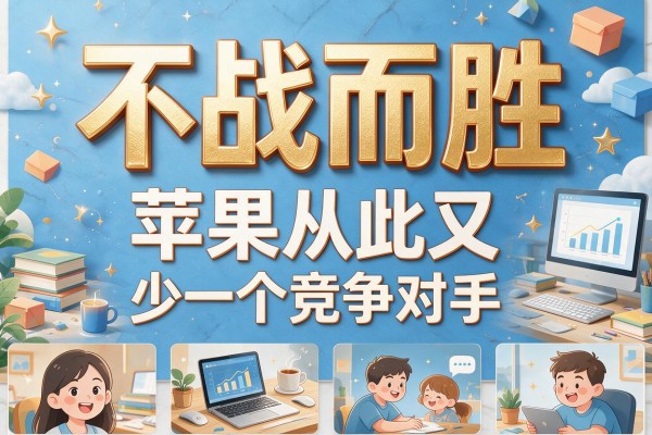 不战而胜 苹果从此又少一个竞争对手
