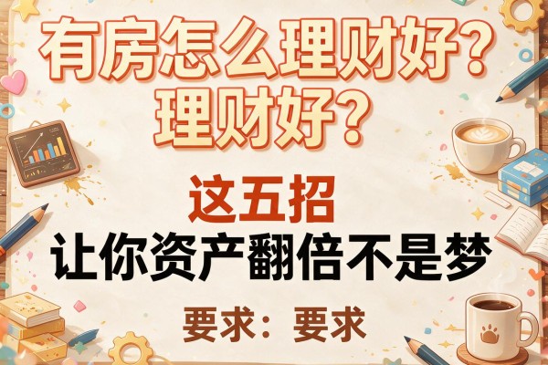 有房怎么理财好？这五招让你资产翻倍不是梦