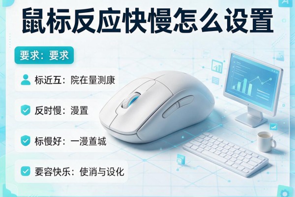 鼠标反应快慢怎么设置？