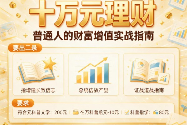 十万元理财：普通人的财富增值实战指南