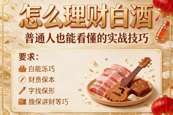 怎么理财白酒：普通人也能看懂的实战技巧