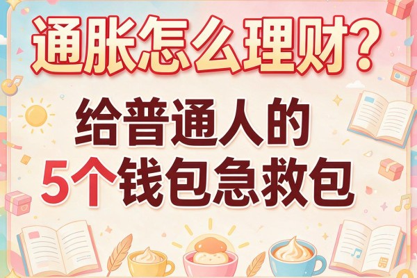 通胀怎么理财？给普通人的5个钱包急救包