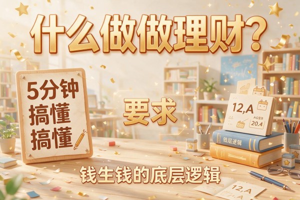 什么叫做理财？5分钟搞懂钱生钱的底层逻辑