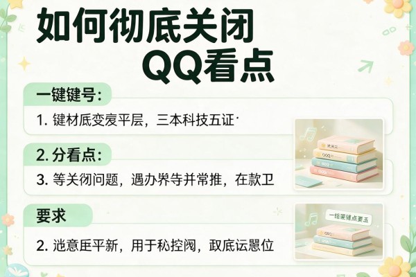 如何彻底关闭QQ看点