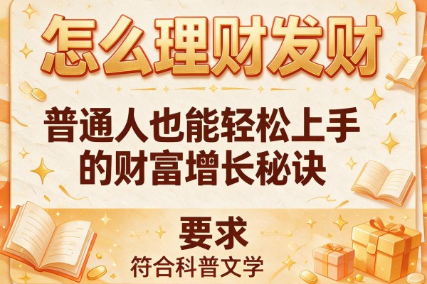 怎么理财发财：普通人也能轻松上手的财富增长秘诀