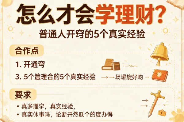 怎么才会学理财？普通人开窍的5个真实经验