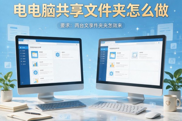 两台电脑共享文件夹怎么做？