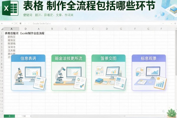 Excel表格制作全流程包括哪些环节？
