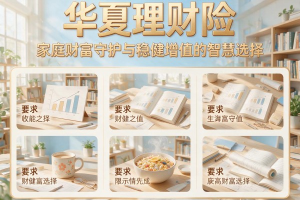 华夏理财险：家庭财富守护与稳健增值的智慧选择