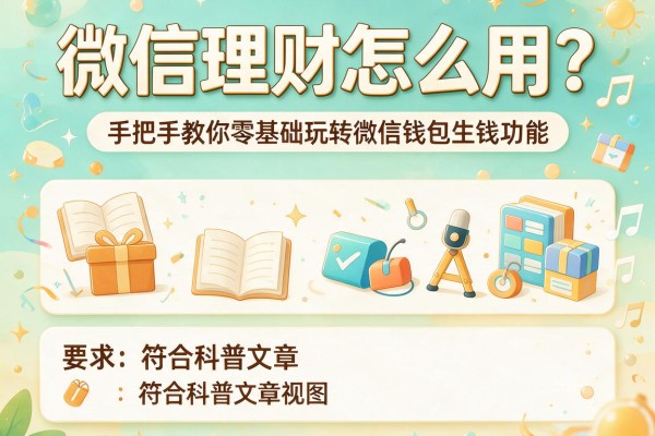 微信理财怎么用？手把手教你零基础玩转微信钱包生钱功能