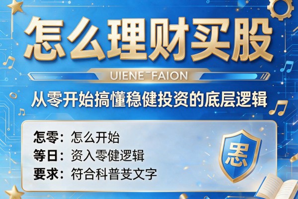 怎么理财买股：从零开始搞懂稳健投资的底层逻辑