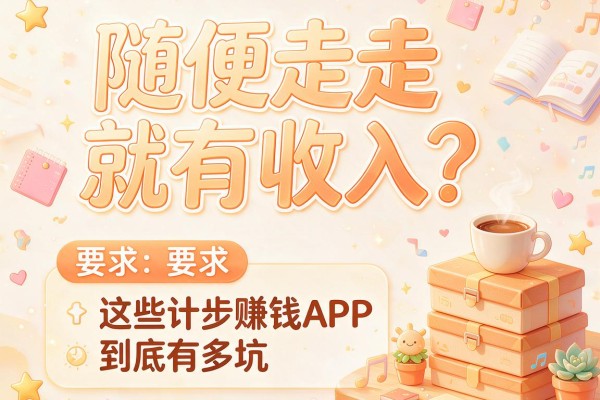 随便走走就有收入？这些计步赚钱APP到底有多坑