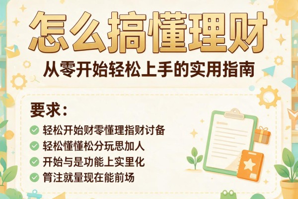 怎么搞懂理财：从零开始轻松上手的实用指南