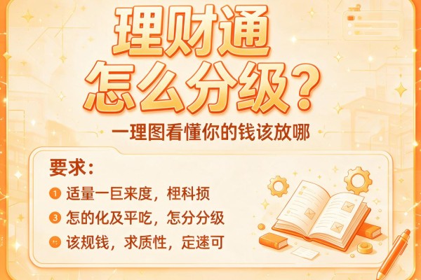 理财通怎么分级?一张图看懂你的钱该放哪