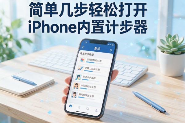 简单几步轻松打开iPhone内置计步器