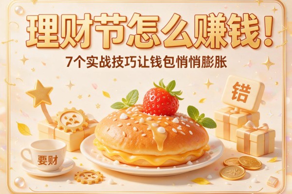 理财节怎么赚钱：7个实战技巧让钱包悄悄膨胀