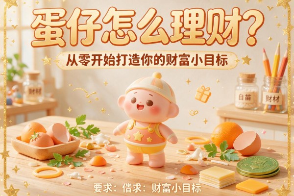 蛋仔怎么理财？从零开始打造你的财富小目标