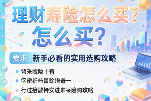 理财寿险怎么买？新手必看的实用选购攻略