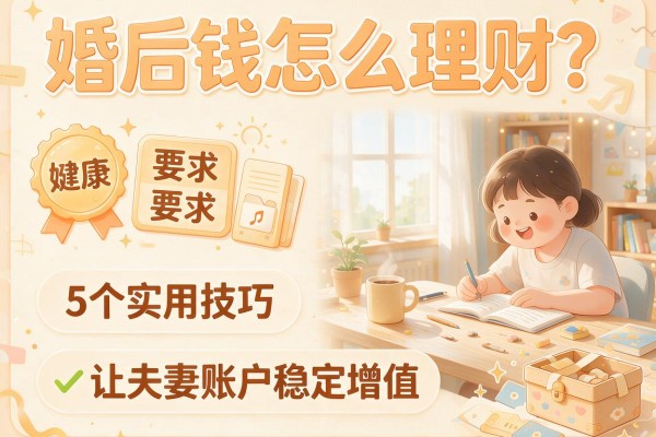 婚后钱怎么理财？5个实用技巧让夫妻账户稳定增值