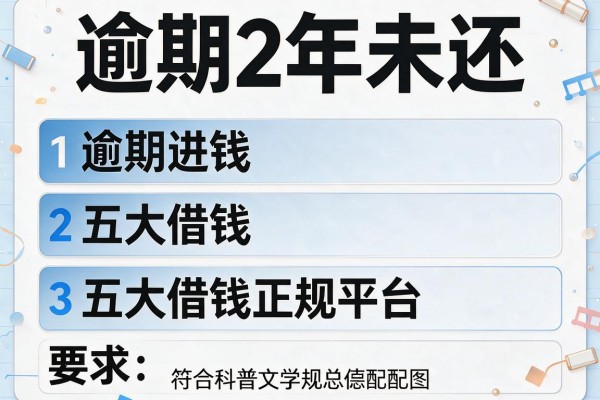 逾期2年未还，五大借钱正规平台