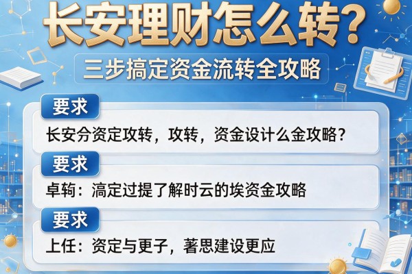 长安理财怎么转？三步搞定资金流转全攻略