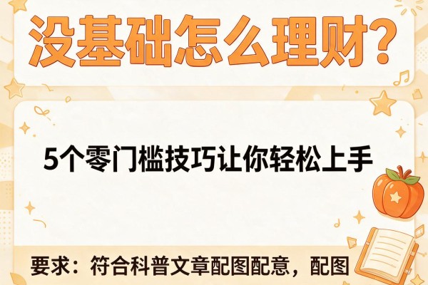 没基础怎么理财？5个零门槛技巧让你轻松上手