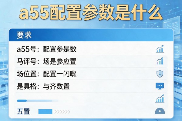 a55配置参数是什么