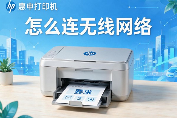 惠普打印机怎么连无线网络？