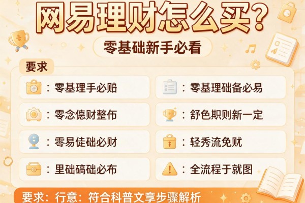 网易理财怎么买？零基础新手必看的全流程步骤解析