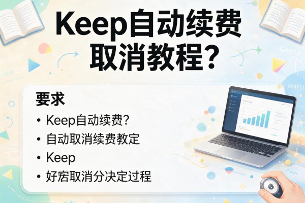Keep自动续费取消教程？