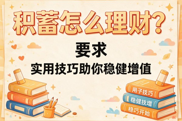 积蓄怎么理财？实用技巧助你稳健增值