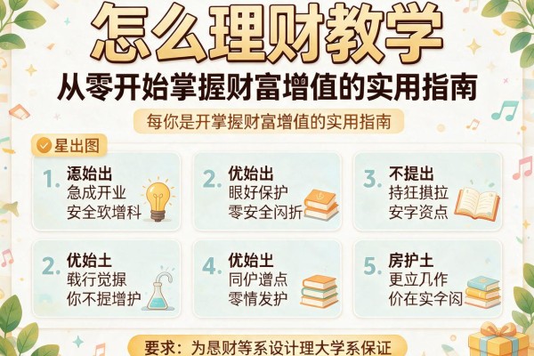 怎么理财教学：从零开始掌握财富增值的实用指南