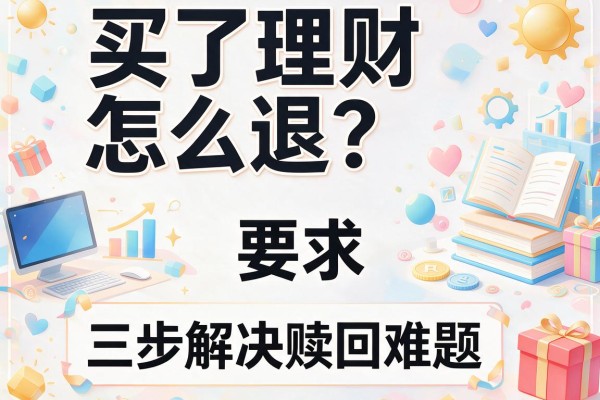买了理财怎么退？三步解决赎回难题