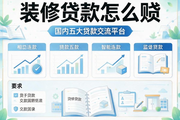 装修贷款怎么贷，国内五大贷款交流平台
