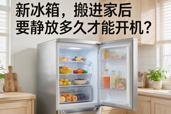 新冰箱搬进家后要静放多久才能开机？