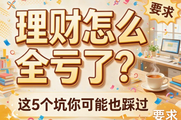 理财怎么全亏了？这5个坑你可能也踩过