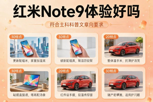 红米Note9体验好吗？