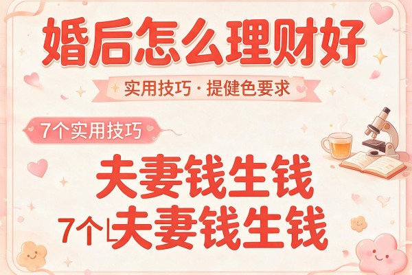 婚后怎么理财好：7个实用技巧让夫妻钱生钱