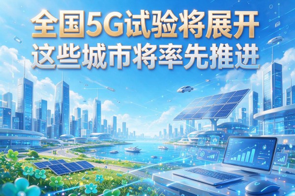 全国5G试验将展开 这些城市将率先推进
