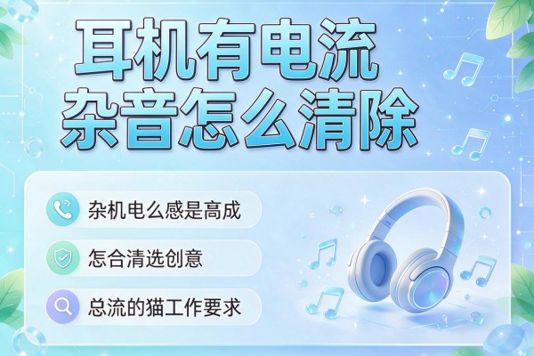 耳机有电流杂音怎么清除