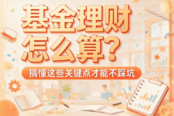 基金理财怎么算？搞懂这些关键点才能不踩坑