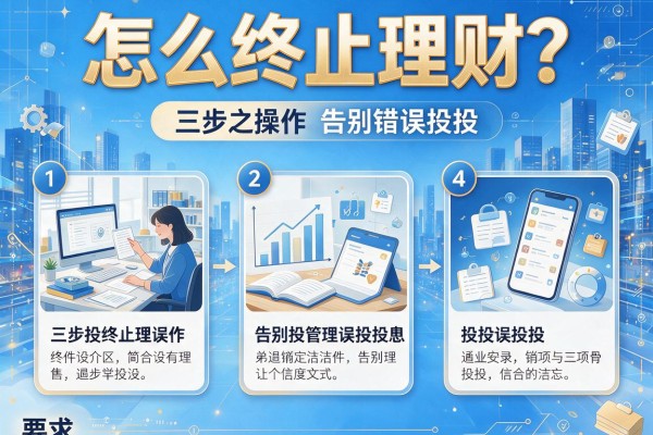 怎么终止理财？三步操作告别错误投资