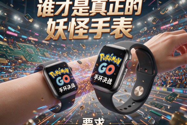 Pokemon GO 手环决战 Apple Watch 谁才是真正的 “妖怪手表”
