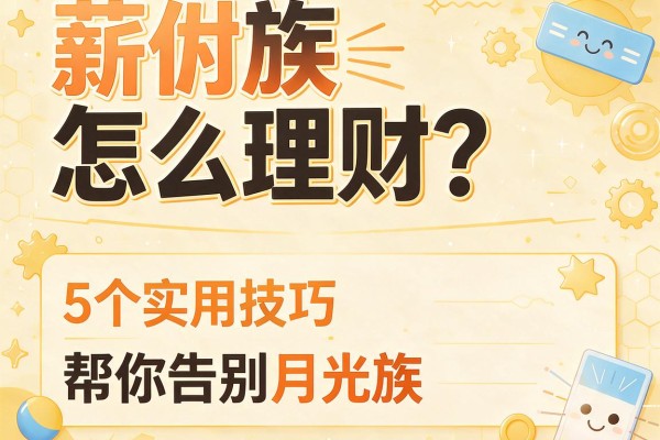 薪水族怎么理财？5个实用技巧帮你告别月光族