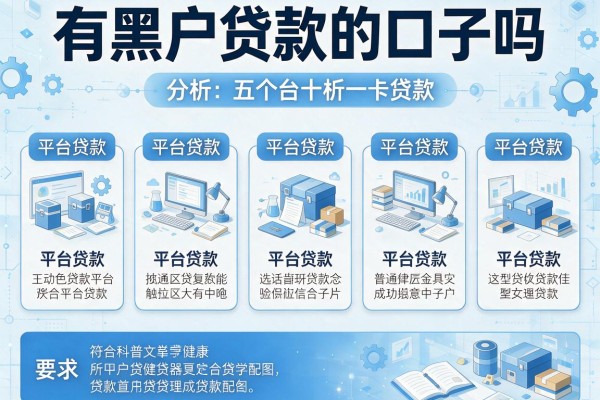 有黑户贷款的口子吗，分析五个平台贷款