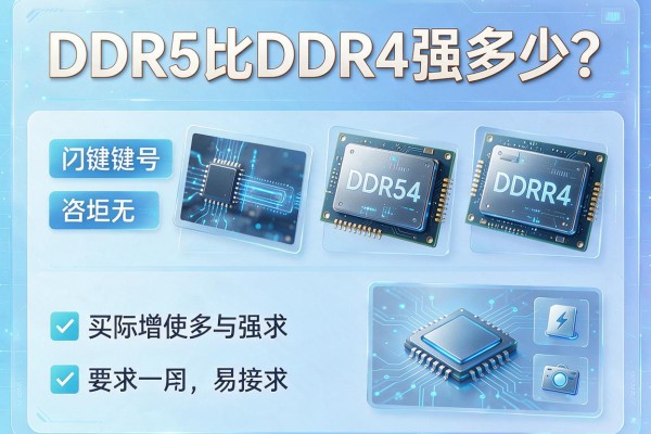 DDR5比DDR4强多少？