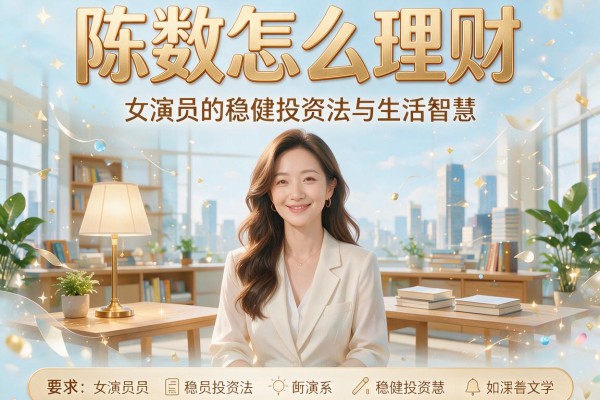 陈数怎么理财：女演员的稳健投资法与生活智慧