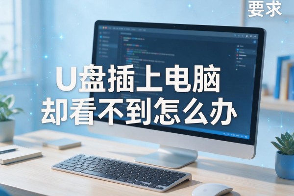 U盘插上电脑却看不到怎么办