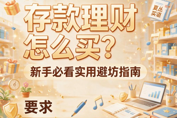 存款理财怎么买？新手必看的实用避坑指南