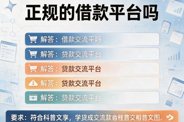正规的借款平台吗，解答五家贷款交流平台